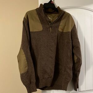 Mack’s prairie wings wool quarter zip